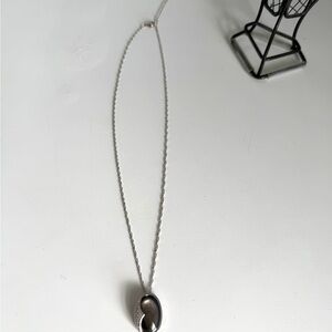 Elegant Silver Pendant Necklace